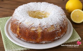 CIAMBELLA ALL'ACQUA E LIMONE