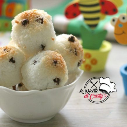 PALLINE AL COCCO E CIOCCOLATO