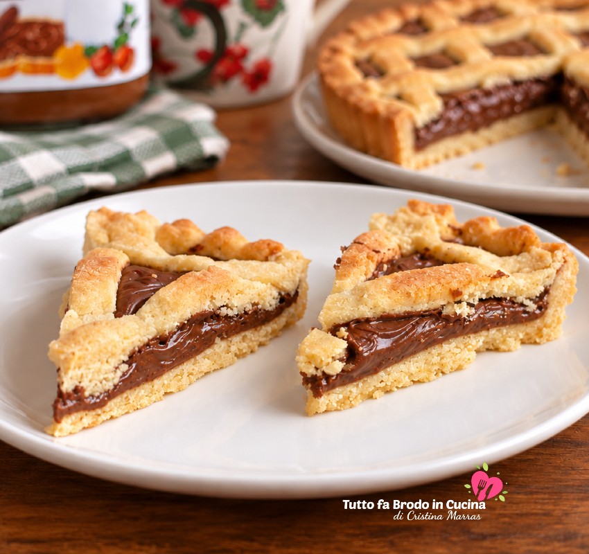 CROSTATA ALLA NUTELLA CHE RESTA MORBIDA