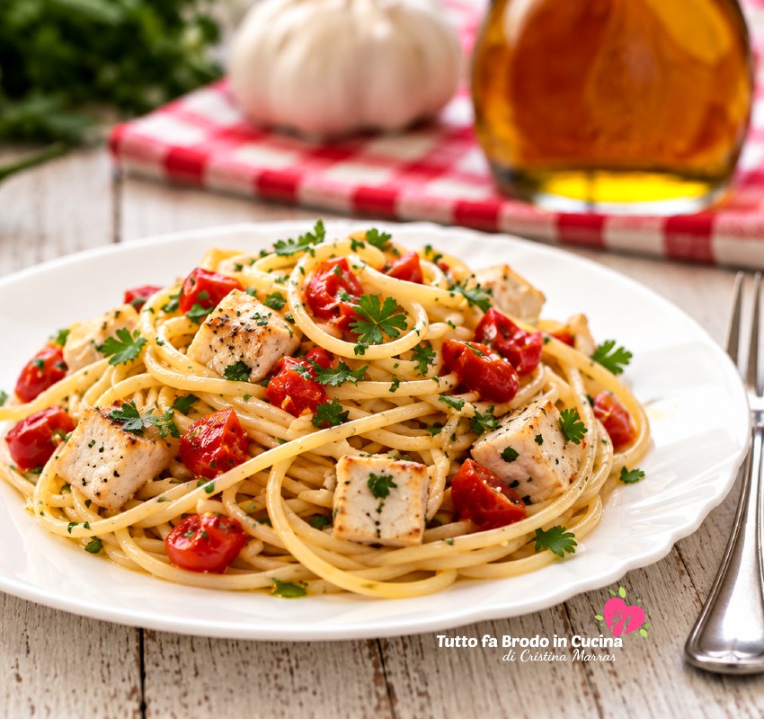 PASTA CON PESCE SPADA