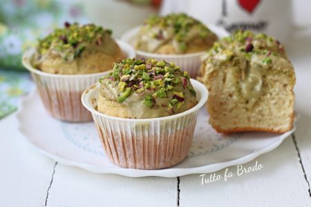 muffin al pistacchio