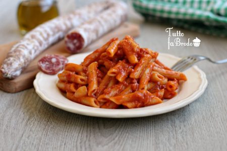 PASTA RISOTTATA CON SALSICCIA CASERECCIA