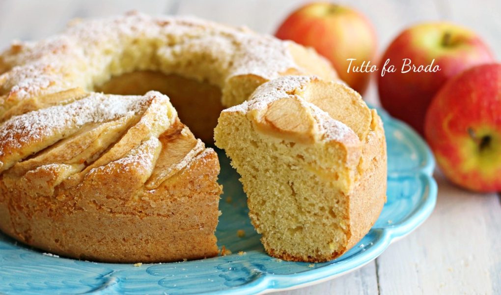 CIAMBELLA AL LATTE E MELE