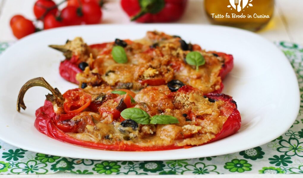 PEPERONI E MOZZARELLA AL FORNO