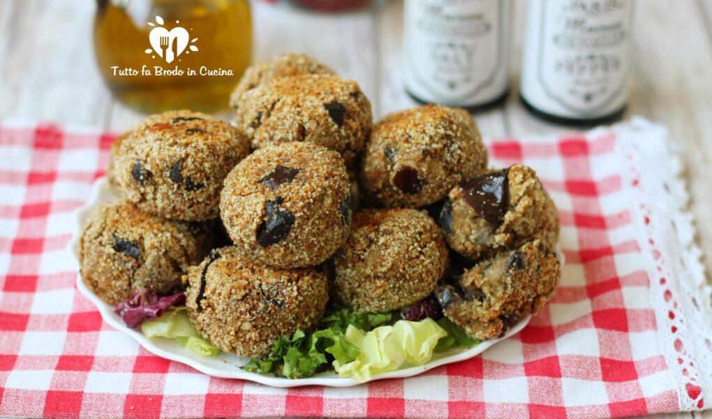 POLPETTE DI MELANZANE AL FORNO