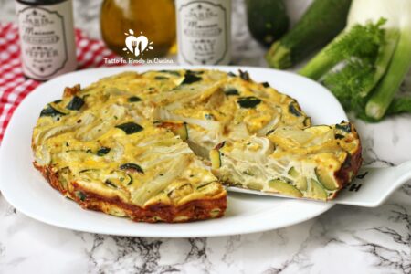 FRITTATA DI FINOCCHI E ZUCCHINE