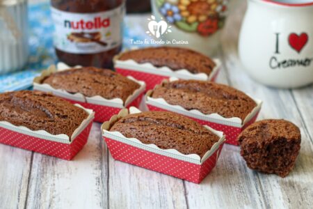 MINI PLUMCAKE ALLA NUTELLA