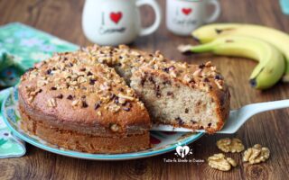 TORTA DI BANANE FRULLATE BIMBY