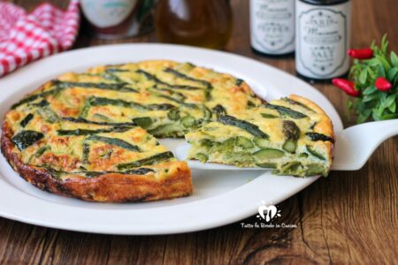 FRITTATA DI ASPARAGI E ZUCCHINE