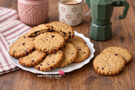 BISCOTTI ALL'AVENA con e senza Bimby