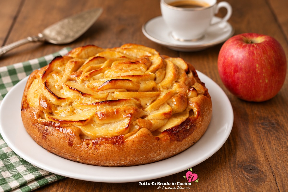 TORTA DI MELE VELOCE SOFFICISSIMA