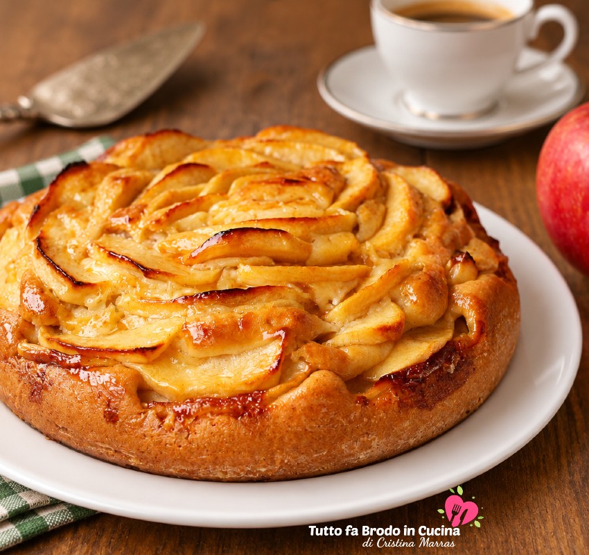 TORTA DI MELE VELOCE SOFFICISSIMA