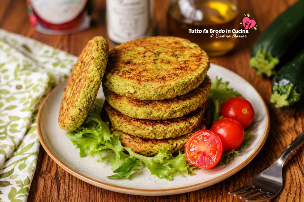 BURGER DI ZUCCHINE BIMBY E CLASSICI