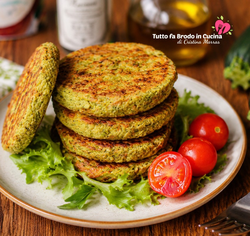 BURGER DI ZUCCHINE BIMBY E CLASSICI 