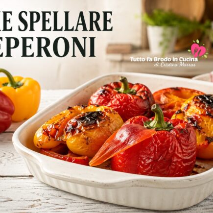 Come spellare i peperoni evidenza