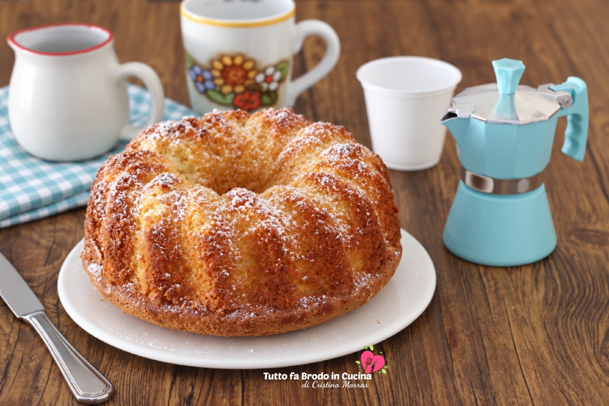 CIAMBELLA ALLO YOGURT DELLA NONNA ALTA E SOFFICE