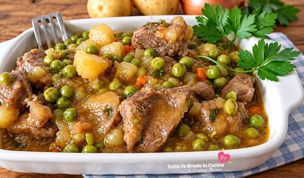 SPEZZATINO DI CARNE E PATATE MORBIDO
