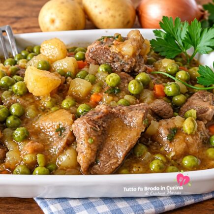 SPEZZATINO DI CARNE E PATATE MORBIDO