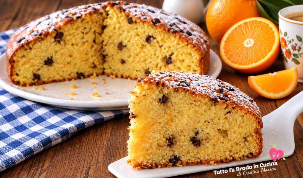 TORTA PAN D'ARANCIO MORBIDA