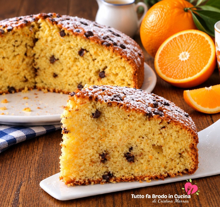 TORTA PAN D'ARANCIO MORBIDA