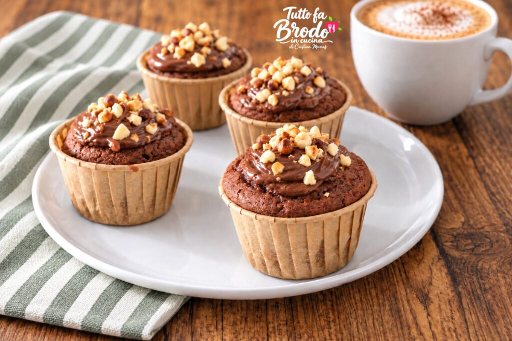 MUFFIN ALLA NUTELLA SOFFICI