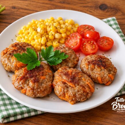 POLPETTE DI CARNE CON CAROTE